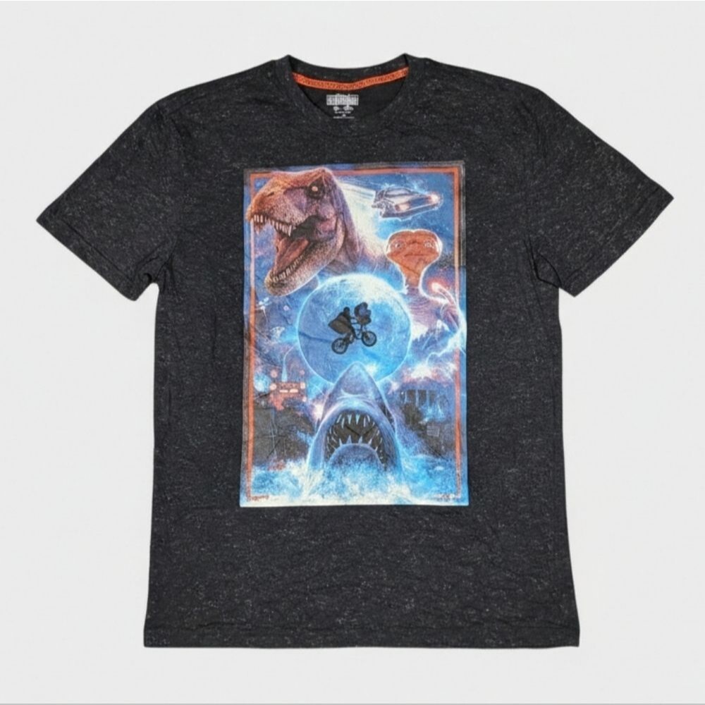 Universal Movies Shirt Size M Jaws ET Jurassic Park Back To The Future NWT